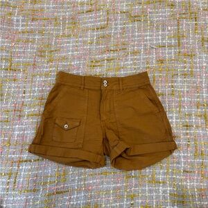 Anthropologie Brown Cargo Shorts